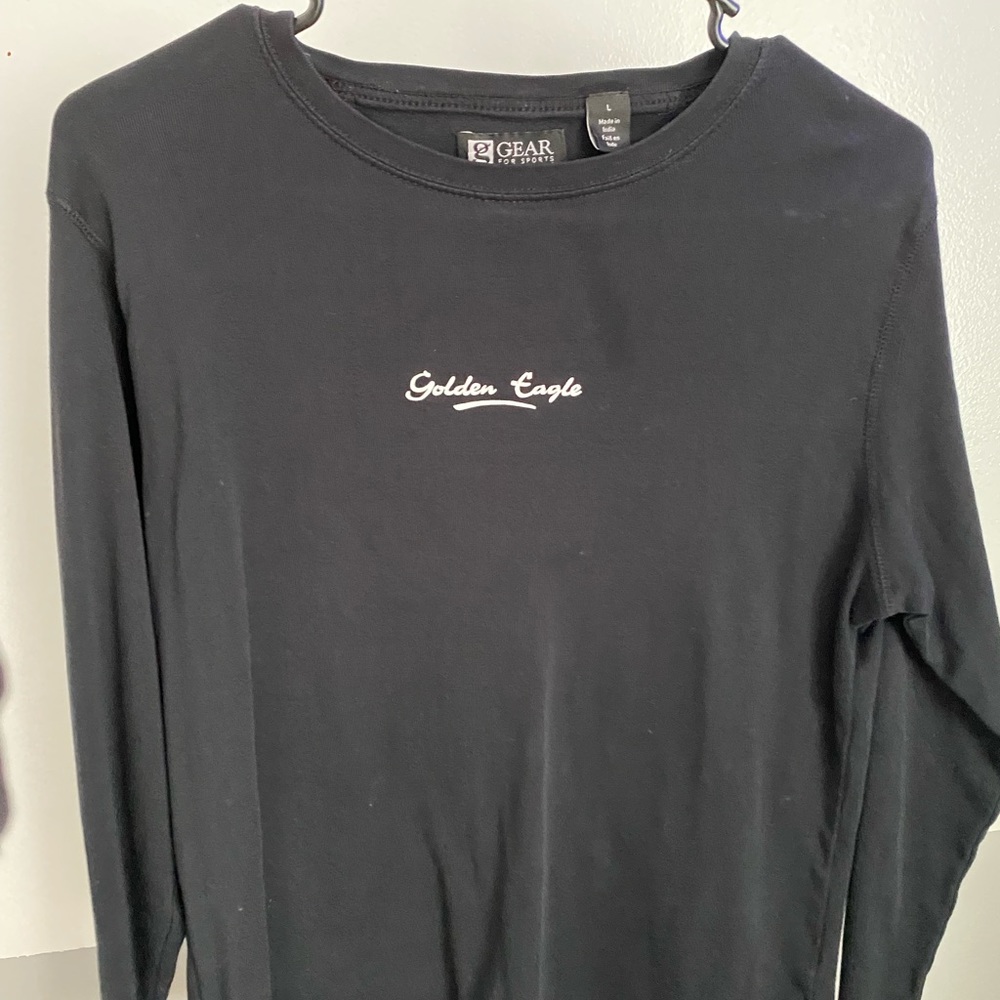 long sleeve black shirt